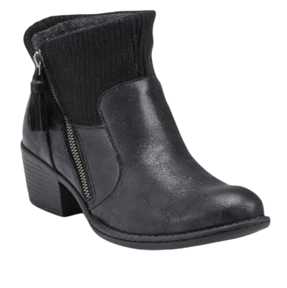 B.O.C by Born Women block heels ankle boots shoes sz 7.5 - Picture 1 of 11